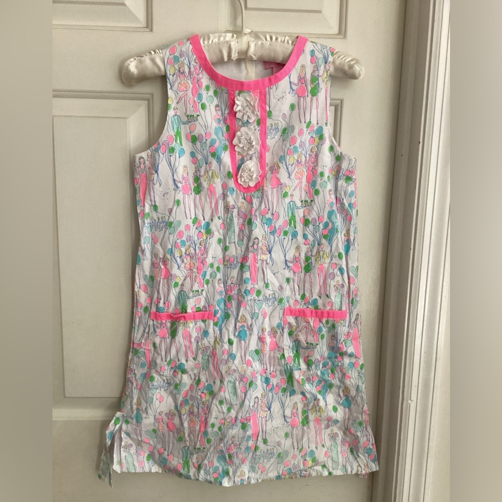 Lilly Pulitzer POP Holy Grail Balloon Dress Girls